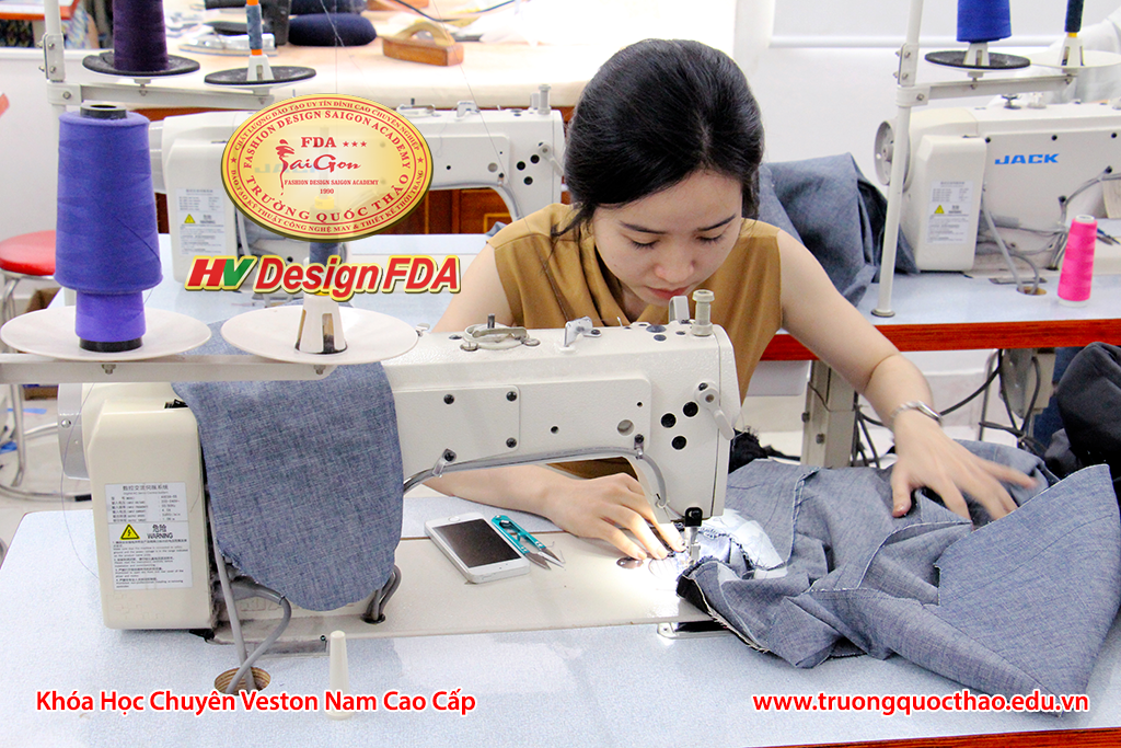 Dạy cắt may vest nam day cat may vest nam